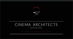 Desktop Screenshot of cinema-architects.co.za